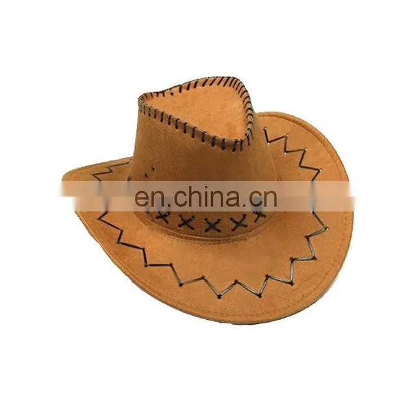 Fashion Cheap Multicolor Felt Leather Straw Cowboy Hat