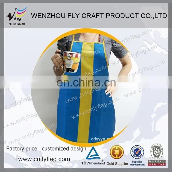 Polyester Cotton Apron With Logo photo-2