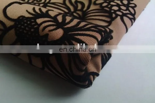 Winfar Textile New Design High Quality Polyester DTY Flock on Scuba Fabric photo-5