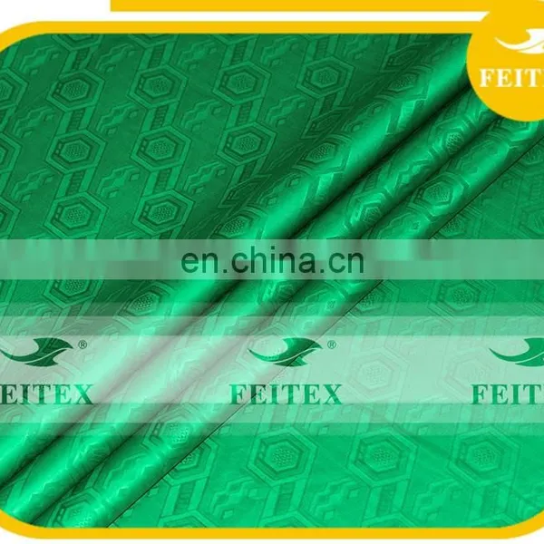 Feitex Jacquard Latest Fashion African Bazin Embroidery Design Shadda Dress photo-2