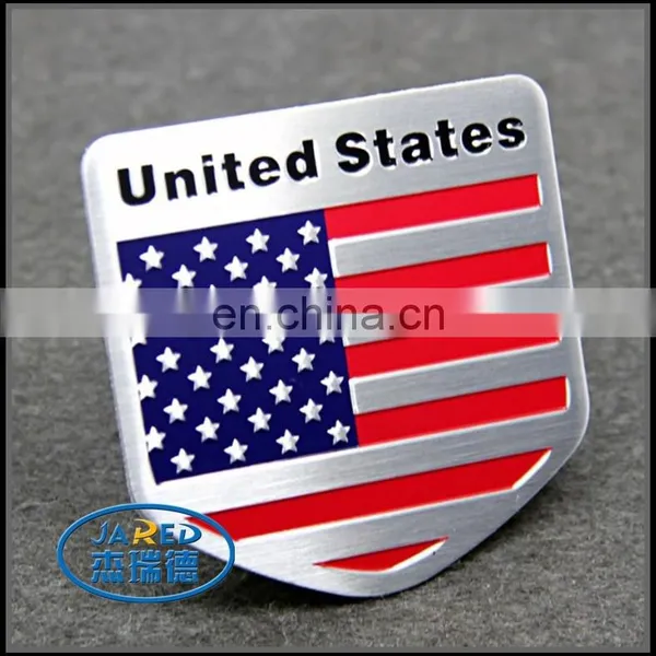 Cheap Luxury Car Flag Badge