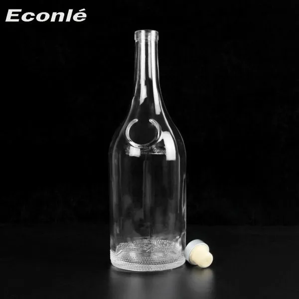 Wholesale 700ml Unique Shape XO Glass Wine Bottle