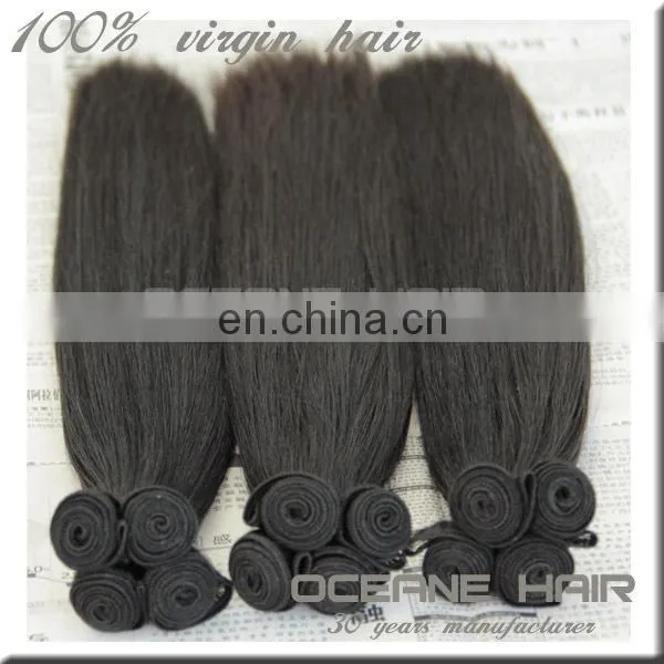 Wholesale Supply Top Grade Best Selling Factory Price Virgin Hair Extension Double Drawn 14 Inch Human Hair Weave Extension photo-5