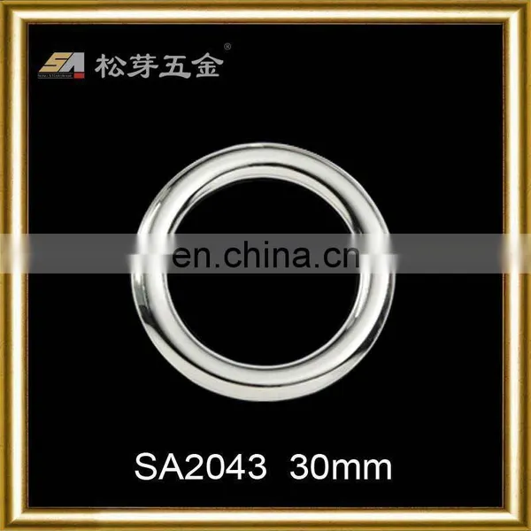 Song A Metal Custom Made Chrome Plated Stainless Steel Ring Buckle