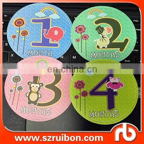 Unique Baby Monthly Stickers for various surface