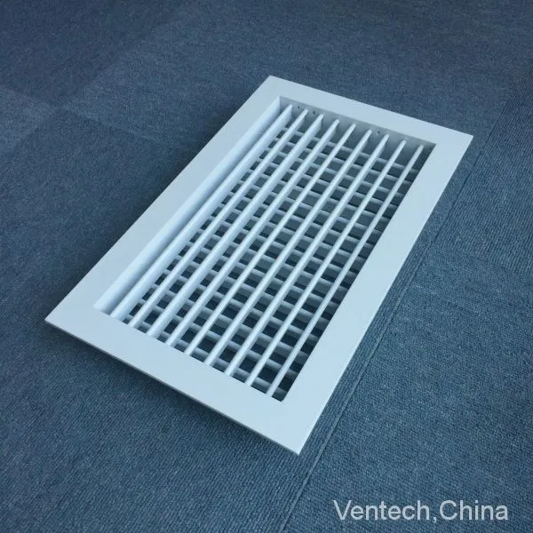 Aluminum Double Deflection Ceiling Vent Diffuser Price photo-4