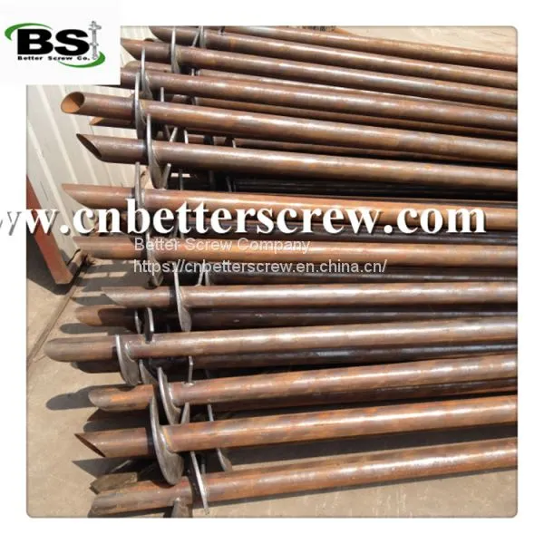 Steel Helical Pile With Helix photo-5