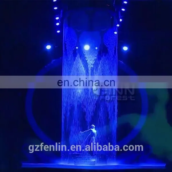 Waterfall Writing and Graphic Digital Water Curtain Fountain photo-6