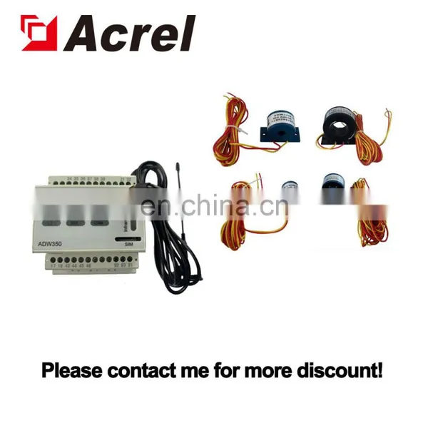 Acrel ADW350 Din Rail Wireless Energy Meter With External CT Uesd in Base Station Renovation photo-4