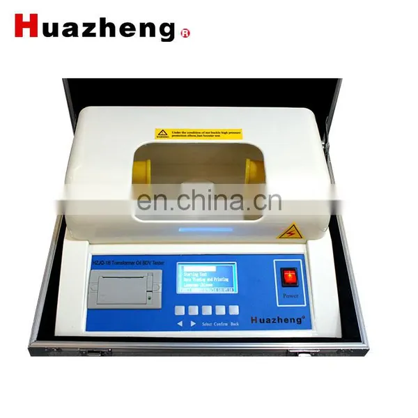 Transformer Oil Dielectric Test Equipment High Voltage Dielectric Strength Tester Automatic Bdv Oil Tester photo-5