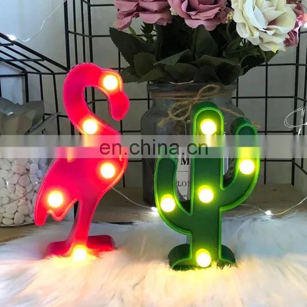 Decorative Indoor Party Family Mini Marquee LED Night Light photo-4