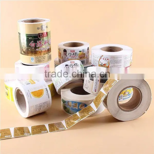 High Quality Self Adhesive Custom Printing Kraft Oaoer Stickers,kraft Paper Label for Packaging photo-3