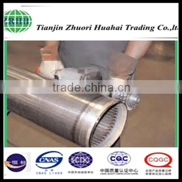 Cylindrical Screen Filter and Stainless Steel Material 304/316 Wedge Filter Tube photo-3