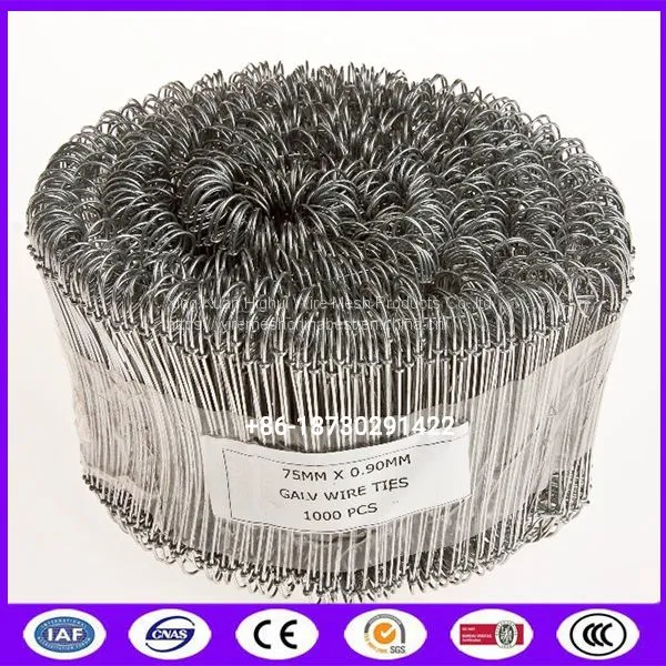 BWG8 Galvanized Double Loop Wire Ties