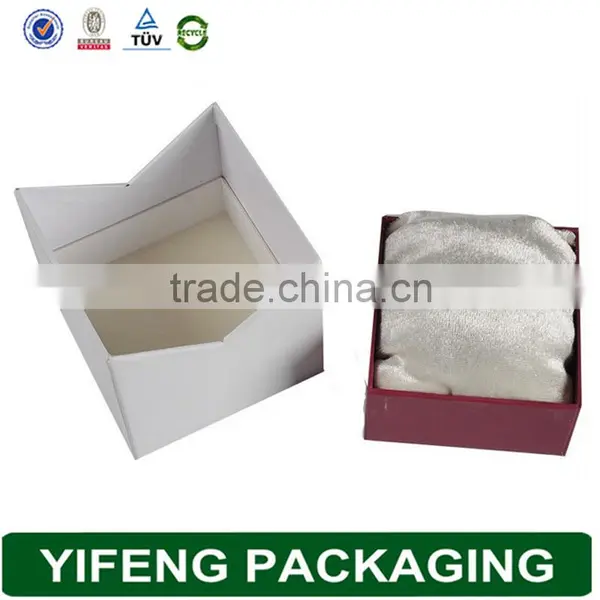 Custom Luxury Logo Printed Paper Jewellery Gift Box For Ring Packaging photo-6