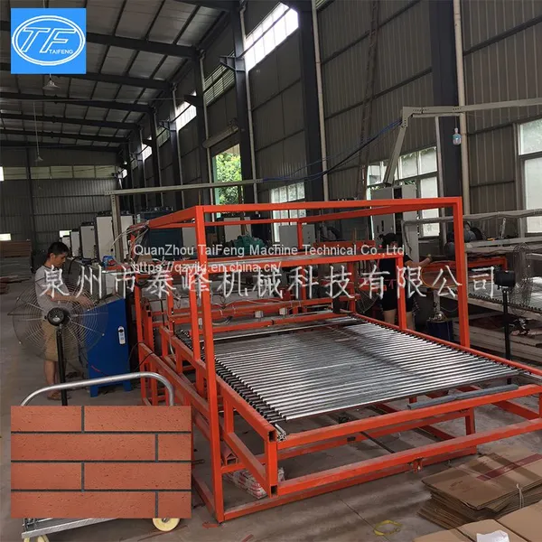 Manufacturer of Building Materials Making Machine Texture Brick Soft Tile Production Line Soft Flexible Stone Machine photo-3