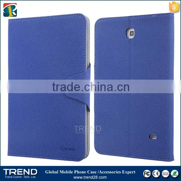 Express Snow Pattern Folding Leather Case for Samsung Tab 4 photo-6