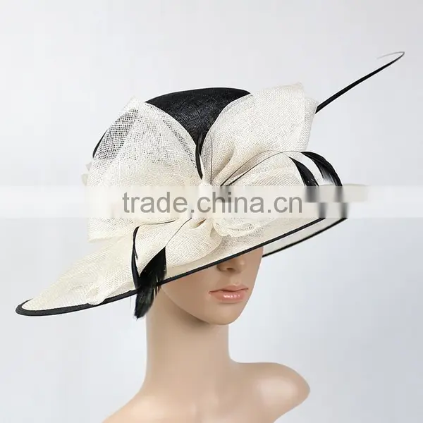 New Woman Church Kentucky Derby Wedding Party Sinamay Hats South Africa Quality Choice photo-3