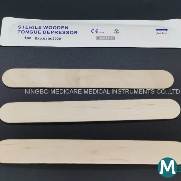 Tongue Depressor Wooden Sterile Tongue Depressor photo-2
