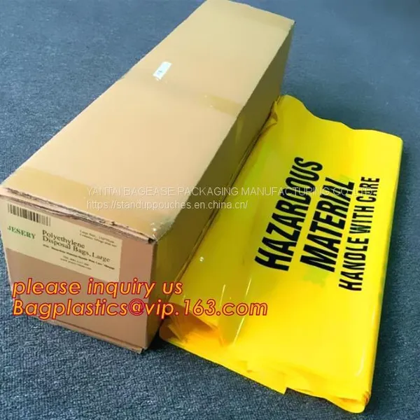 Biohazard Bags Small Biohazard Specimen Bag Used for Biohazard Bag Definition Biohazard Bags Canada Biohazard Waste photo-2