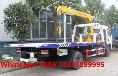 Good Price Dongfeng 4tons Wrecker Tow Truck With Telescopic Boom for Sale photo-4