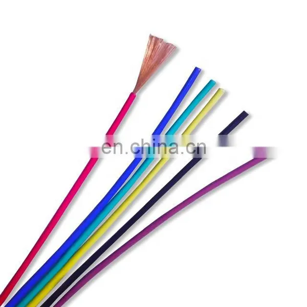 One Core Cable PVC Non Sheathed Cable RV 0.5mm Instrument Connection Cable photo-5