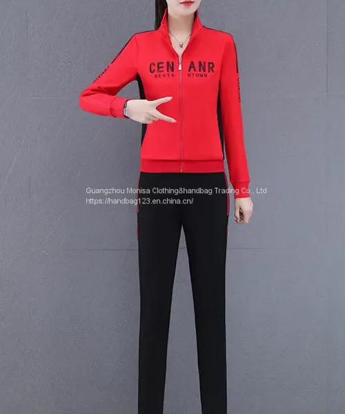 Casual Sports Suits Women's 2022 Autumn New Fashion Spring And Autumn Two-Piece Suit photo-2