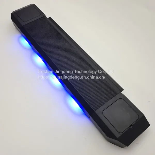 Wholesale Surface Mounted Downward Blue Dot Luminous Carpet LED Step Lamp for Theater photo-2