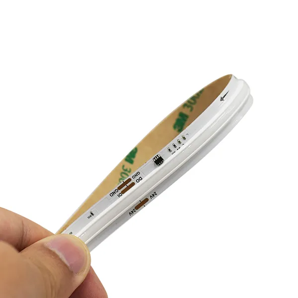 Digital Smart Control New Dam Type RGB FCOB Strip 576/720LEDs/m Waterproof WS2811 LC8806 LED Strip Light Outdoor Ornamental photo-2