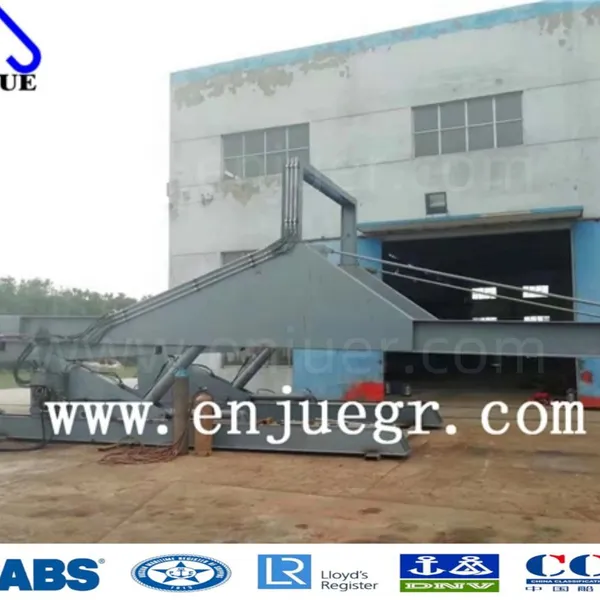 Hydraulic Mobile Loading or Unloading 40 Ton Container Tilter Tilter Container Truck Gantry Crane photo-2
