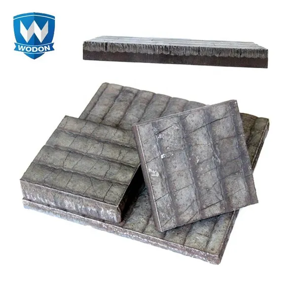 Chromium Carbide Overlay Wear Resistant Hardfacing Steel Plate With High Hardness photo-2