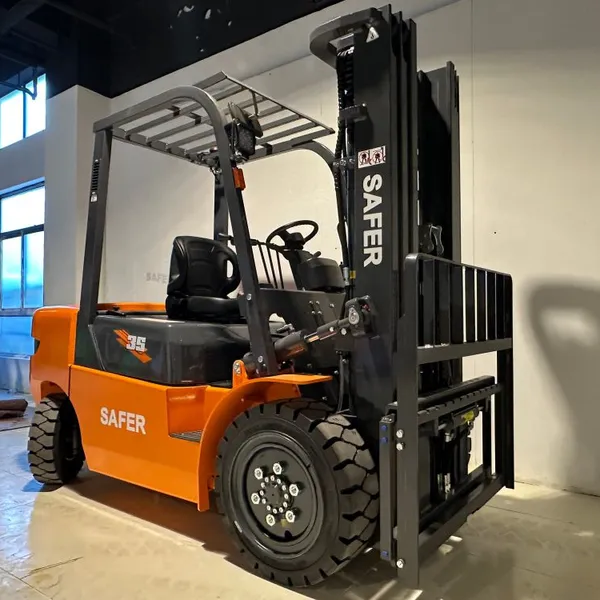 Material Handling Forklift 2 Tons Safer Hydraulic Diesel Forklift CPCD20 With Automatic Transmission CE Approved 2 Tons Lift Truck