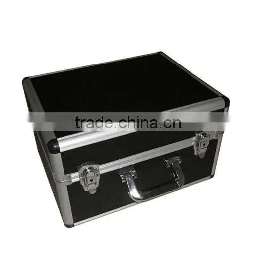 Customized Black Diamond Pattern Aluminum Instrument Case photo-2
