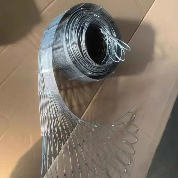 Stainless Steel 304 Wire Ferule Mesh for Airport Baggage Protection Woven Technique Cutting Bending Processing Best Price