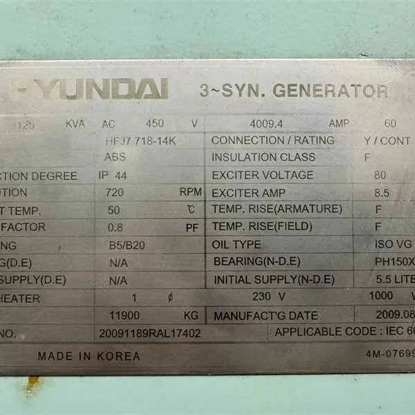 STX-MAN 8L27/38 Generator Set 2640KW Ex-Stock photo-2