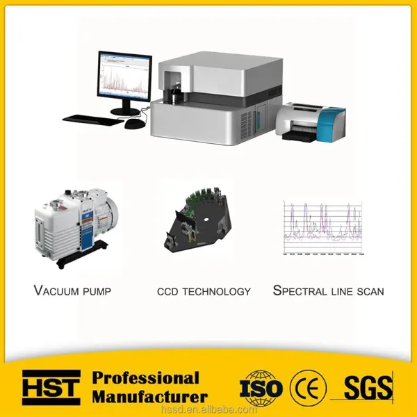 HST-9800 Advanced Technology Spectrometer Metal Testing for Metal Analysis photo-4