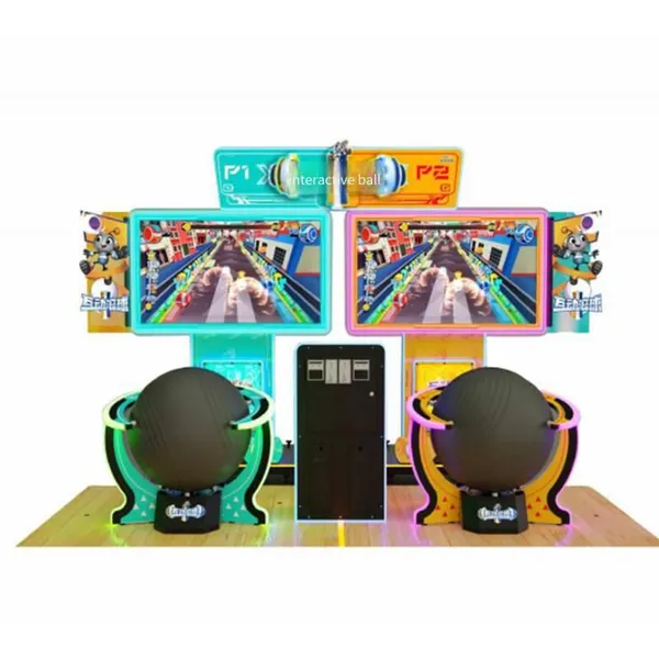 Interactive Rolling Ball in the Sports Trendy Play Hall, Digital Party, Video Game Arcade Entertainment Pushing Ball Game, Coin-operated Equipment for Large Shopping Malls photo-5