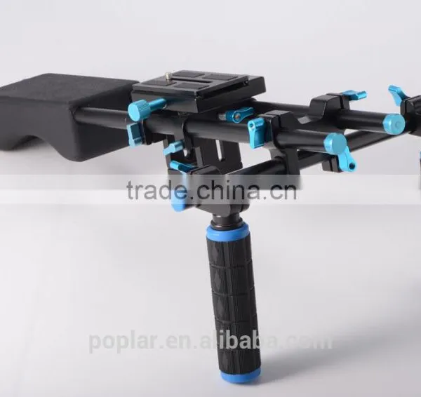 5D2 5D3 7D DSLR Rig Rigs Video Shoulder Camera Support Stabilizer Follow Focus photo-3