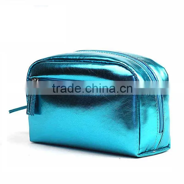 Multi-functional Waterproof Leather Organizer Women Travel Toiletry Bags Cosmetic Makeup Storage