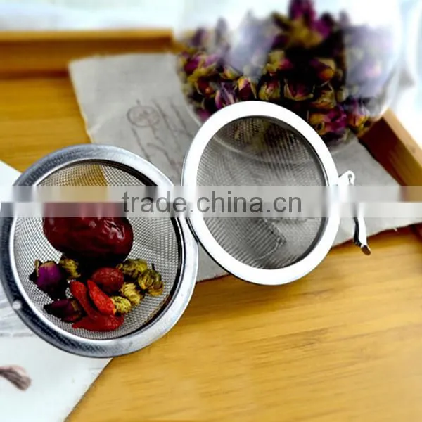 2016 New FDA Approved 304 Stainless Steel Mesh Tea Ball Infuser Bulk Tea Infuser S/M/L photo-2