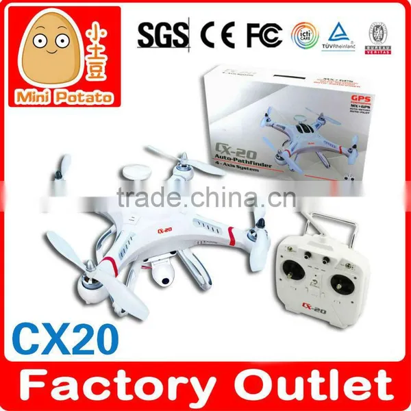 2014 GPS Professional Quadcopter CX20 AUTO-Pathfinder Parrot Drones for Aerial Photography RC Quad Copter VS DJI Phantom Quality Choice photo-2