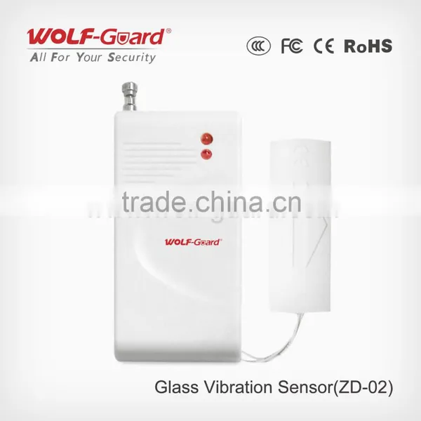 Wolf-guard Wireless Vibration Sensor, Window Vibration Sensor Alarm ZD-02 photo-2