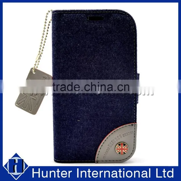 Leather Cell Phone Case For Galaxy S3 Wallet Case