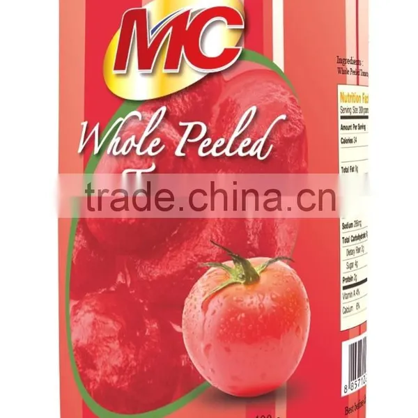 Canned Tomato Canned Whole Peeled Tomatoes