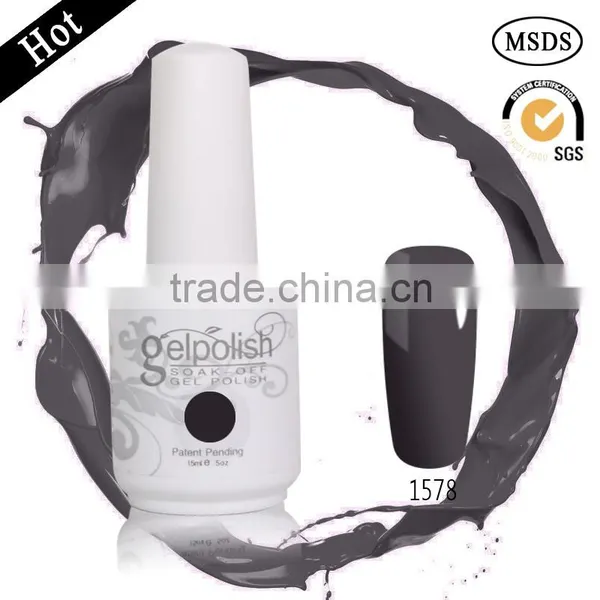 177 Pure Colors Decor UV Gel Nail Art Tips Shiny Cover Extension Manicure photo-4