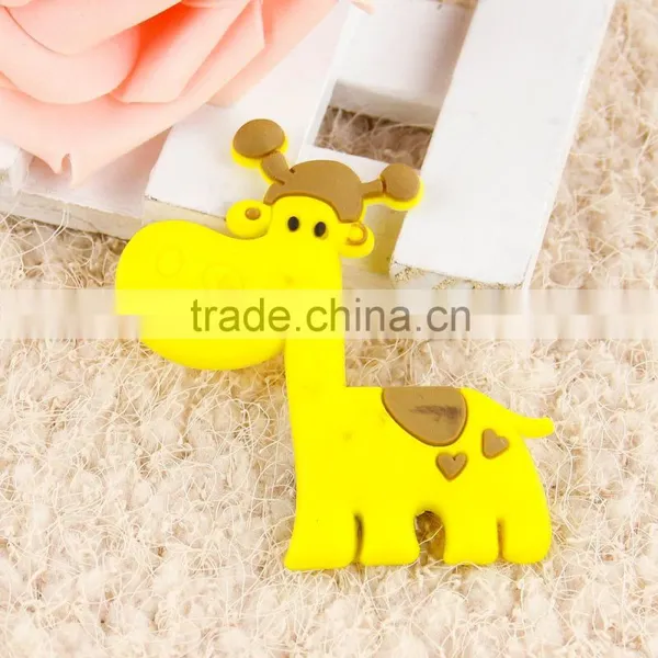 High Quality Customed Cartoon 3D Pvc Soft Rubble Fridge Magent/souvenir Fridge Magnet