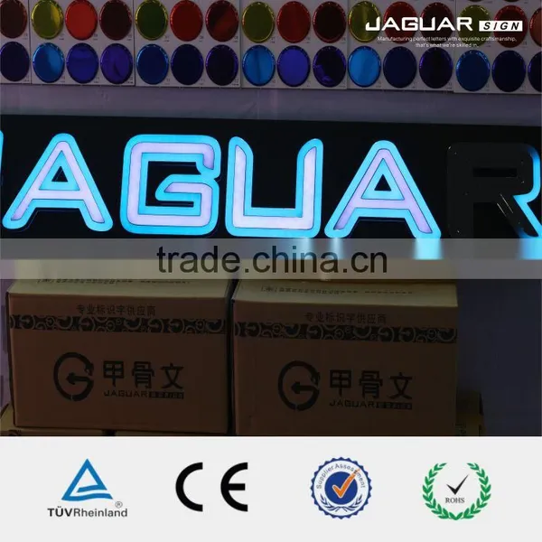 Wifi Wireless Acrylic Front-lit RGBW Led Digital Scrolling Letter Sign Display photo-4
