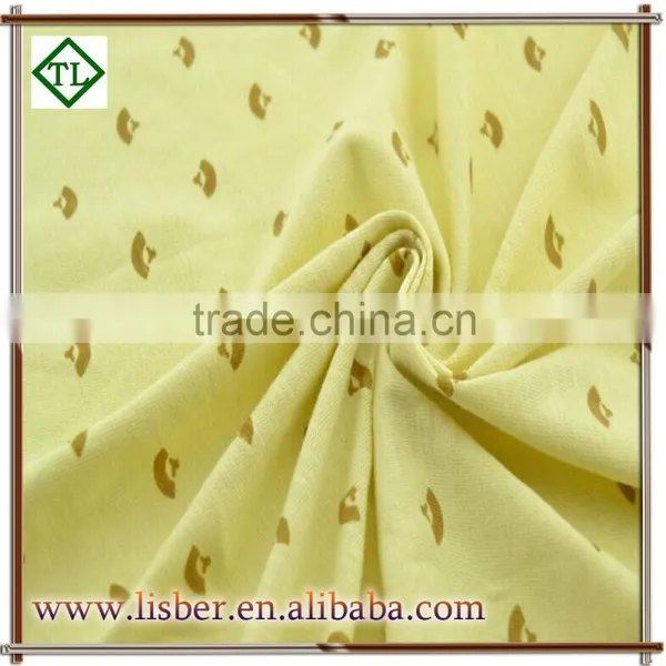 New Arrival Fashion Design Printed 95% Cotton 5% Spandex Knitted Fabric photo-2