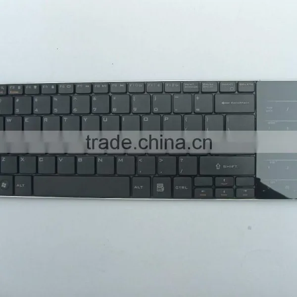 Polish Glass Surface 2.4G Wireless Full Touchpad Keyboard photo-3