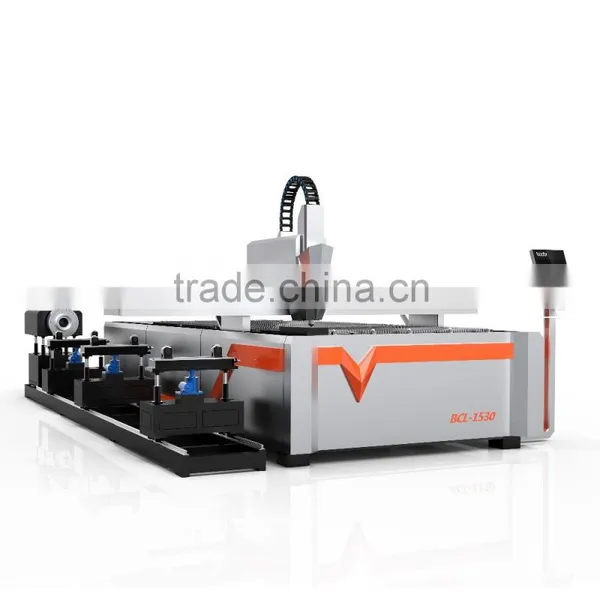 Dual-use Metal Sheet and Tube CNC Laser Cutting Machine photo-3